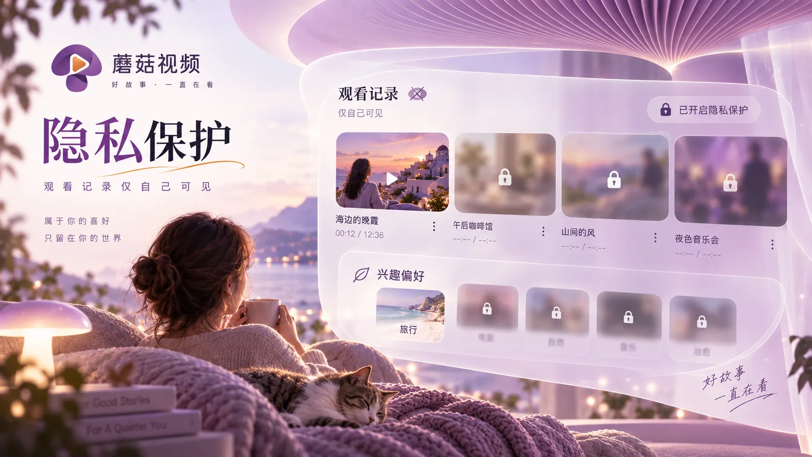 蘑菇视频内容站隐私与数据最小化说明